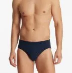 Men's Mini Briefs SCHIESSER Cotton Casuals - dark blue dotted – view 2