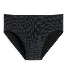 Men's Mini Briefs SCHIESSER Cotton Casuals - black dotted – view 3