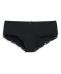 Women's Hipster Briefs SCHIESSER Pure Cotton - black – view 2