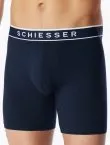 SCHIESSER Men's Long Shorts 95/5 3-Pack - Blue – view 2