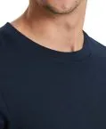 SCHIESSER Men's Long Sleeve Crew Neck Shirt Mix+Relax - Blue – view 4