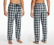 SCHIESSER Men's Long Pyjama Bottoms Mix+Relax Checkered - Multicoloured