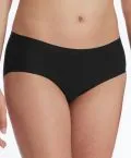 SCHIESSER Women's Seamless Panty Invisible Cotton - Black – view 2