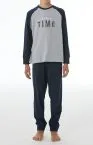 SCHIESSER Boys’ Nightwear Pyjamas - Grey, Dark Blue – view 3
