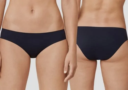 Women's hip-rio brief Schiesser Invisible Soft - black Women's hip-rio brief Schiesser Invisible Soft - black