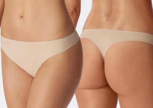 Women's Thong Schiesser Invisible Soft - sand Women's Thong Schiesser Invisible Soft - sand