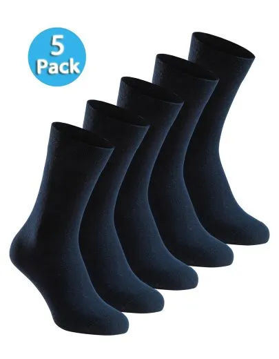 SCHIESSER Men's Socks 5-Pack Bluebird - Blue SCHIESSER Men's Socks 5-Pack Bluebird - Blue