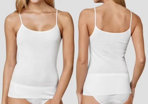 Women Top Schiesser Luxury - white Women Top Schiesser Luxury - white