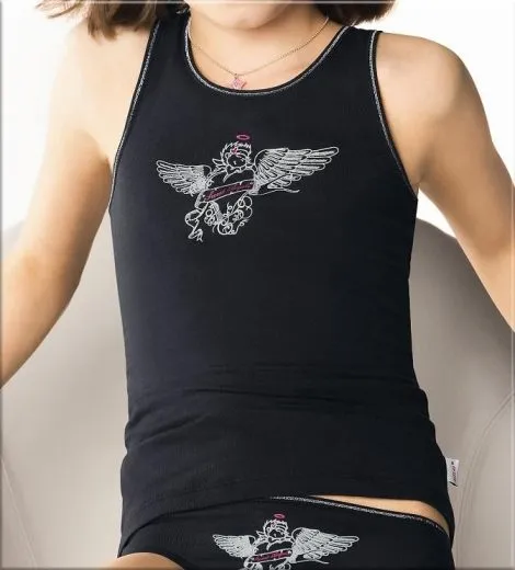 Girls Shirt 0/0 Schiesser Angel & Devil Girls Shirt 0/0 Schiesser Angel & Devil