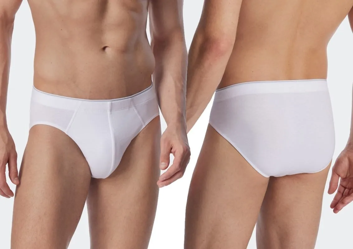 Herren Supermini SCHIESSER Slip 95/5 - weiß Herren Supermini SCHIESSER Slip 95/5 - weiß
