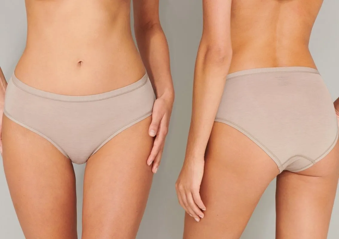 Midi-Slip SCHIESSER Personal Fit - braun Midi-Slip SCHIESSER Personal Fit - braun