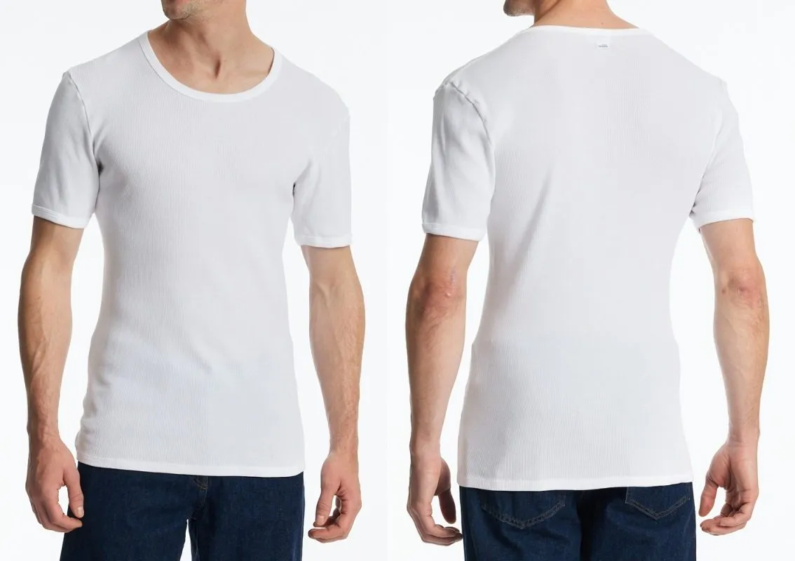Männer Shirt 1/2 SCHIESSER REVIVAL Friedrich - weiß Männer Shirt 1/2 SCHIESSER REVIVAL Friedrich - weiß