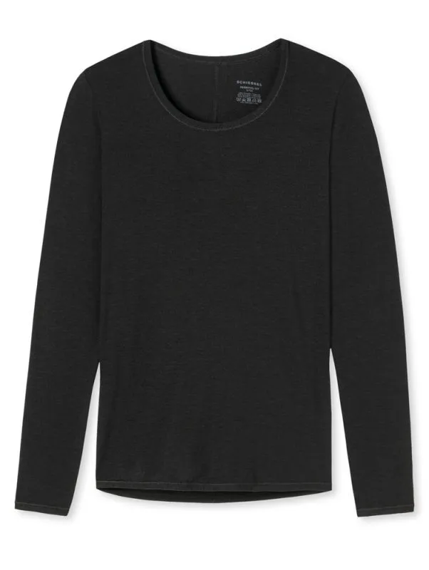 Mädchen Langarmshirt SCHIESSER Personal Fit - schwarz
