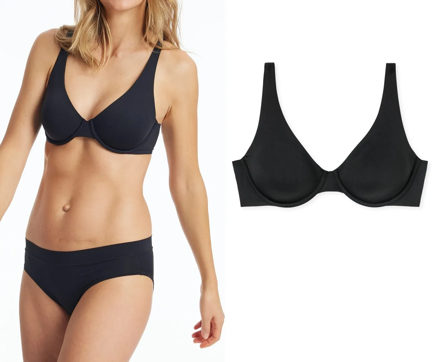 SCHIESSER Damen Bügel-BH Unique Micro - Schwarz