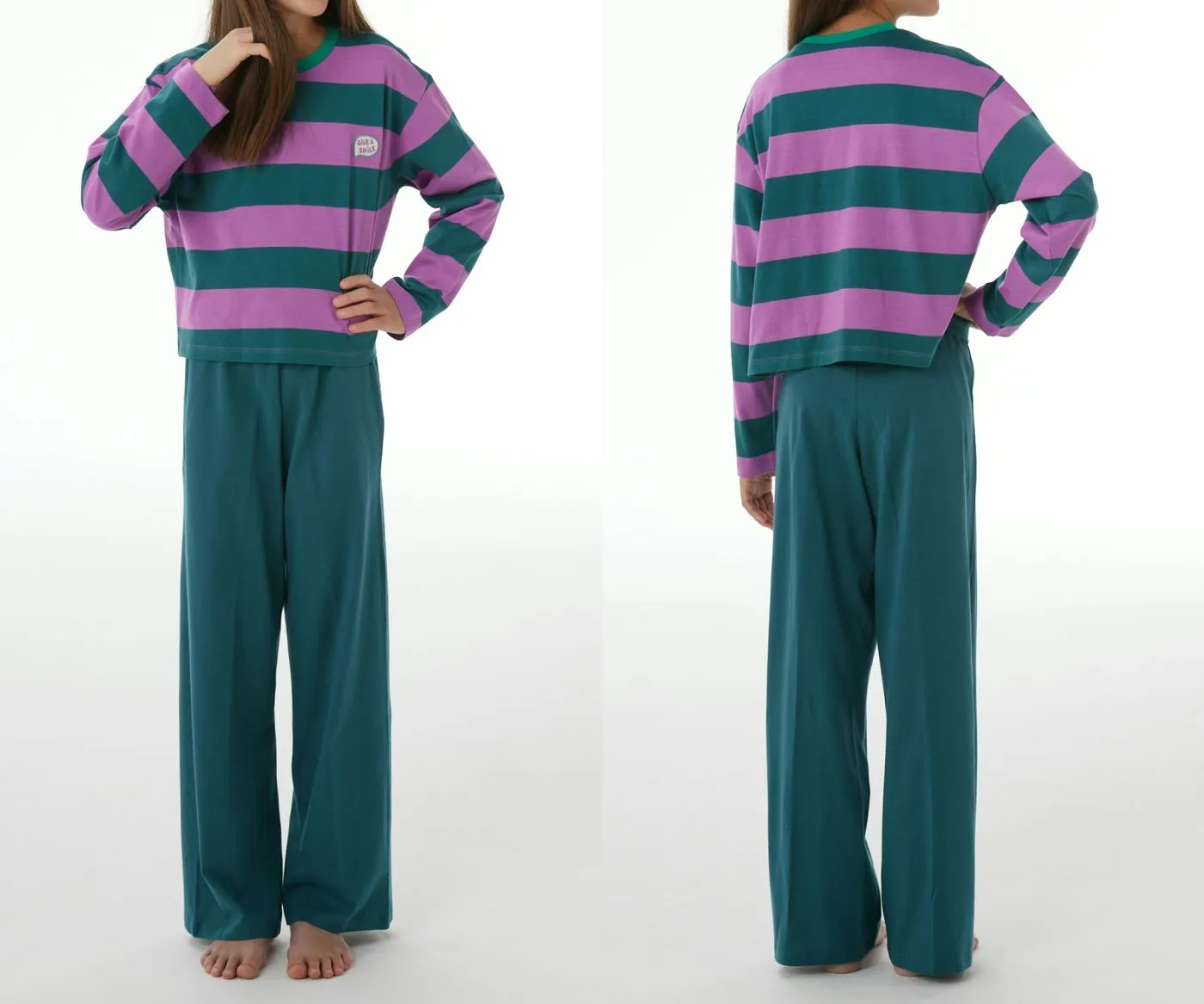 SCHIESSER Mädchen Schlafanzug lang Nightwear - Rot