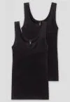 2-Pack Shirt 0/0 SCHIESSER Essential - black – view 3