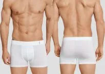 SCHIESSER Shorts Long Life Soft - weiß