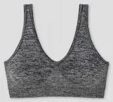 Bustier SCHIESSER Active Seamless Light - dunkelgrau – Ansicht 2