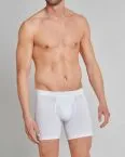 SCHIESSER Cyclist Shorts Long Life Cotton - weiß – Ansicht 2