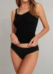 Damenslip Schiesser Invisible Lace - schwarz – Ansicht 2
