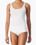 2er Pack Damen Trägertop SCHIESSER 95/5 - weiß – Ansicht 2