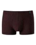 SCHIESSER Herren New Shorts Long Life Soft - schwarz rot gestreift – Ansicht 3