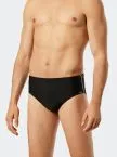Herren Bade-Slip SCHIESSER Aqua Nautical Casual - schwarz – Ansicht 2