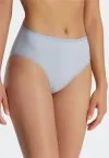 3er-Pack Damen Slip SCHIESSER 95/5 - schwarz und hellblau – Ansicht 2