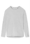 Damen Langarmshirt SCHIESSER Mix & Relax - grau meliert – Ansicht 3