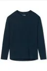 Damen Langarmshirt SCHIESSER Mix & Relax - dunkelblau – Ansicht 3