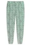 Damen Hose Lang Schiesser Mix & Relax - grau-grün – Ansicht 3