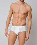 2er-Pack Herren Sportslip SCHIESSER Authentic - weiß – Ansicht 2
