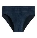 Herren Minislip SCHIESSER Cotton Casuals - dunkelblau kariert – Ansicht 3