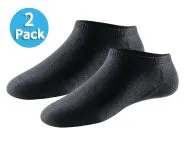 2er Pack Herren Sneakersocken SCHIESSER 95/5 - schwarz