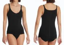 Damen Spaghetti-Top SCHIESSER Personal Fit - schwarz