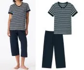 Damen Schlafanzug 3/4 SCHIESSER Casual Essentials