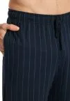 Men's Lounge Trousers SCHIESSER Mix & Relax - blue striped – view 4
