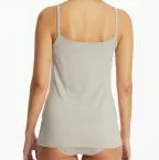2er Pack Damen Spaghettitop SCHIESSER Modal Essentials - sand und grau-jaspe – Ansicht 3