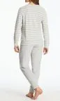 Langer Damenschlafanzug SCHIESSER Casual Essentials - grau – Ansicht 3