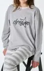 Long girls' pajamas SCHIESSER Teens Nightwear - Gray – view 4
