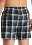 2-Pack SCHIESSER Boxer Shorts Multipacks for Men -blue checkerd + grey – view 3