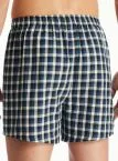 2-Pack SCHIESSER Boxer Shorts Multipacks for Men -blue-white + dark blue – view 3