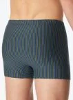 3er-Pack SCHIESSER Herren Shorts 95/5 gestreift - Dunkelblau/Grün – Ansicht 3