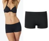 SCHIESSER Damen Shorts Unique Micro - Schwarz