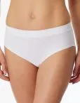 SCHIESSER Damen Retro-Pants Unique Micro - Weiß – Ansicht 2