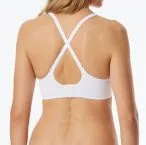 SCHIESSER Damen Soft-BH mit Schale Unique Micro - Weiß – Ansicht 4