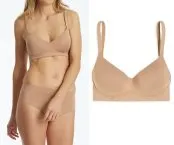 SCHIESSER Damen Soft-BH mit Schale Unique Micro - Beige