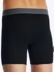 SCHIESSER Men's Long Shorts 3-Pack 95/5 - multicoloured waistband – view 3