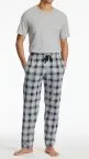 SCHIESSER Men's Long Pyjama Bottoms Mix+Relax - Multicolour – view 3