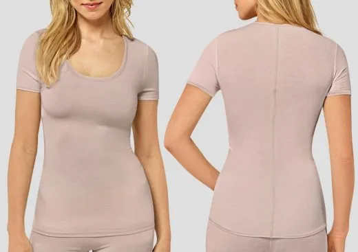 Damen Shirt 1/2 braun SCHIESSER Personal Fit Damen Shirt 1/2 braun SCHIESSER Personal Fit